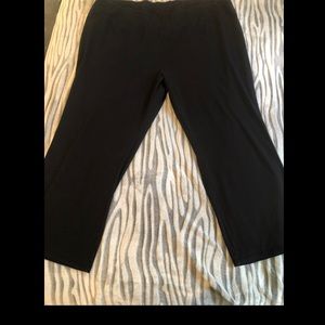 Catherines 4X 30/32W Black Stretch Yoga pants